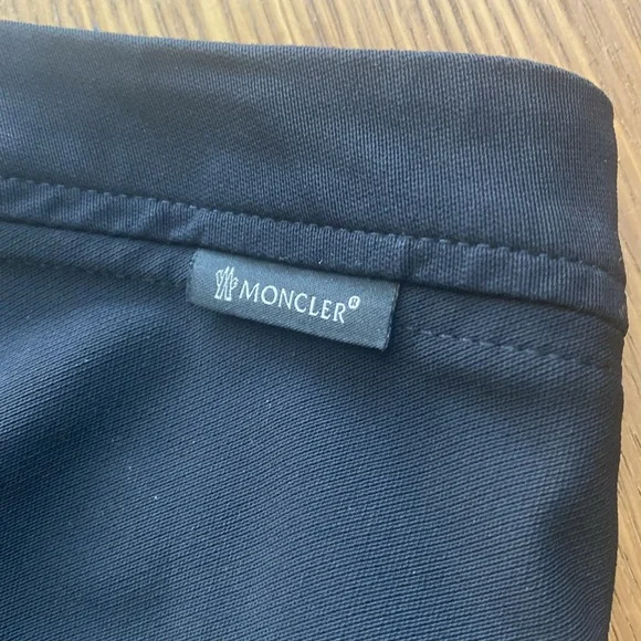 Moncler Women Skinny Black Pants Size 40 XS